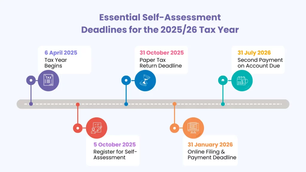 Key Dates to Remember for the 2025–2026 Tax Year